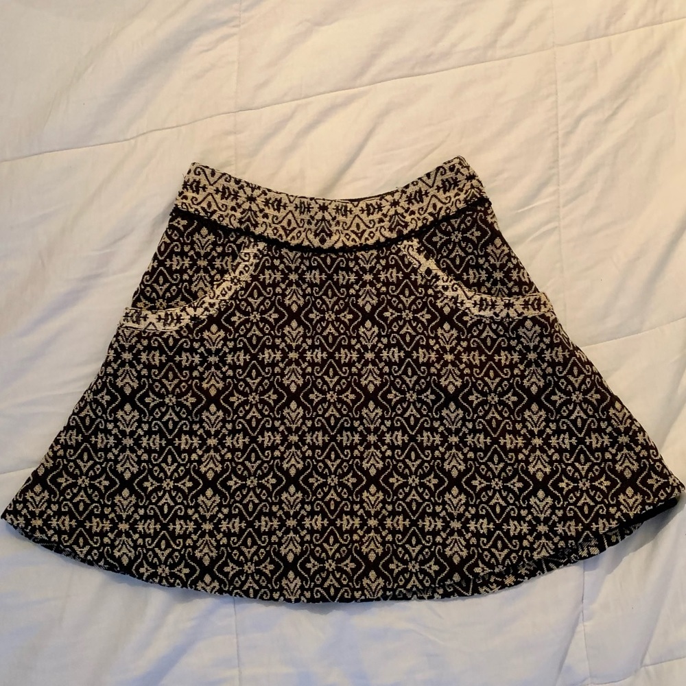 Free People quilted skirt